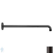 Настенный держатель верхнего душа Fantini AA/27, 45 см, с розеткой,покр. PVD Matt Gun Metal 81P58059