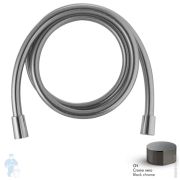 Шланг для душа FIMA Carlo Frattini Wellness 1500мм, черный хром F2128CN