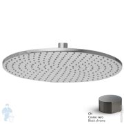 Верхний душ FIMA Carlo Frattini Wellness 300мм, с держателем, латунь, черный хром F2224/2CN