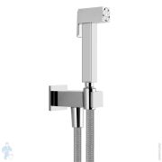 Гигиенический душ Gessi Rettangolo 20021.031 шланговое подключение, держатель, шланг, хром