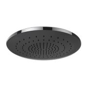 Верхний душ Gessi Inciso 57018.238+57601 встраиваемый, d350 мм, хромотерапия, ДУ, сталь зеркальная