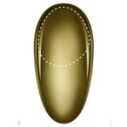 Смеситель Gessi Equilibrio 52001.246 для умывальника, без рукоятки, золото