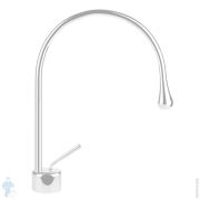 Смеситель Gessi Goccia 33602.279 для умывальника, однозахватный, белый