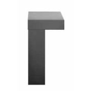 Полка на столешницу Gessi Equilibrio 52015.299 для установки смесителя, черная
