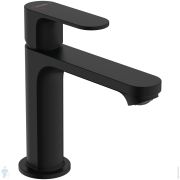 Смеситель для раковины Hansgrohe Rebris S 72519670 однозахват., CoolStart, донный клапан, мат.черный
