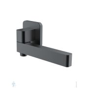 IDDIS Slide Излив настенный для ванны, поворотный, черный матовый SLIBL0Si63