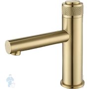 Смеситель Ledeme H76 для раковины, однозахватный, фиксированный излив, золотой сатин L1076Y
