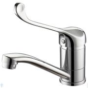Смеситель Ledeme H79 локтевой, для кухни, хирургический, хром L4579-2