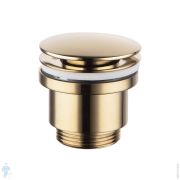 Донный клапан Lemark LM8500G клик-клак, золото