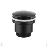 Донный клапан Lemark LM8500BL клик-клак, черный