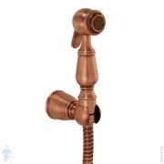 Гигиенический набор Migliore LAURA (лейка, шланг, держатель), медь ML.LUR-34.430.RA