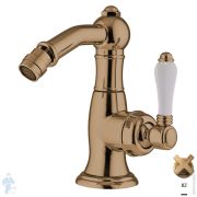 Смеситель Nicolazzi Petit Mont Blanc для раковины высокий однорычажный, бронза 3453BZ76C