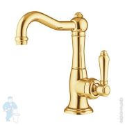 Смеситель Nicolazzi Cinquanta для раковины, ручка El Capitan, золото 3452GO75C