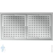 Верхний душ NOBILI встраиваемый, 420х220 мм, прямоугольный, хром AD139/37CCR