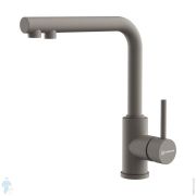 Смеситель для мойки Omoikiri Nakagawa 2 Plus GR с изливом для питьевой воды, цвет серый 4994417