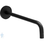 Излив на ванну Paffoni Light ZBOC045NO 175мм, черный матовый