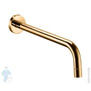 Излив на ванну Paffoni Light ZBOC045HG 175мм, медовое золото
