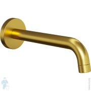 Излив Paini Cox для ванны, 190 мм, настенный, матовое золото 78PJ207CAN19