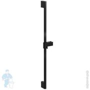 Душевая штанга RAVAK X07P679 70 см, с подвижным держателем, черный матовый