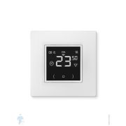 Терморегулятор ТЕПЛОЛЮКС EcoSmart 25, программируемый, сенсорный, Wi-Fi упр, белый