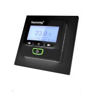 Терморегулятор Thermoreg TI-950 Design Программируемый с ЖК дисплеем для систем «теплый пол», черный