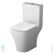 Унитаз-компакт Damixa Titan (360х605х815) безободковый, с сиденьем микролифт DX78C8600SC