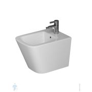 Биде подвесное Ceramicanova Union 345х485х330мм, отв. под смеситель, крепеж, без д/к, белый CN4010