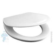 Сиденье Jika BALTIC 9328.1 белое, хромированные петли 9328.1.300.063.9