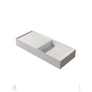 Раковина накладная Ceramicanova Sabo 800х460х180 1 отв. под смеситель, белый CN13002