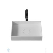 Раковина накладная Ceramicanova Taycan 375х375х140 без отв. под смеситель, белый CN12003
