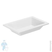 Умывальник Duravit Viu 830х490 мебельный, перелив, 1 отверстие под смеситель, белый 2344830000