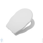 Сиденье для унитаза BelBagno Boheme с микролифтом, цвет белый/петли хром BB115SC