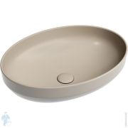 Раковина накладная Ceramicanova ELEMENT 502х363х145 без отв. под смеситель, капучино мат. CN6056MC