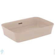 Раковина накладная SALINI Armonia Top 02 450х450х160 без отв. под смес., S-Sense, белый гл. 130116G