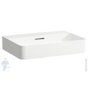 Раковина Laufen VAL 816283 (600х420х155) двусторонняя глазуровка, без отверстия под смеситель