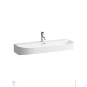 Раковина накладная Laufen SONAR (1000х420х140) 1 отверстие для смесителя, белый 8.1634.7.000.104.1