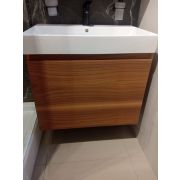 Уценка! Клавиша смыва двойная VITRA Select стекло, цвет черный глянец, кнопки хром 740-1101