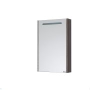 Зеркальный шкаф AQUATON Сильва 50 1A215502SIW5L 500x140x780 мм, подсветка, цвет: дуб макиато