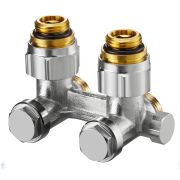 Узел нижнего подключения Oventrop «Multiflex F» 1/2« НР x 3/4» НР угловой, арт.1015994