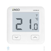 Терморегулятор ENGO Wi-Fi с MODBUS, 230В, встраиваемый, белый, E10-MBUSW