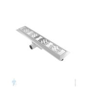 Душевой трап toHit Tray 600x100x75-95 гидрозатвор, гор. выпуск, c решеткой, нерж. сталь TH10-016001