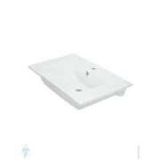 Умывальник Sanita Luxe QUADRO 75 (750х465х190) мебельный, белый WB.FN/Quadro/75-C/WHT.G/S1