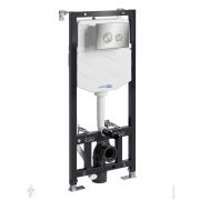 Инсталляция для унитаза WasserKRAFT Aller с клавишей смыва, никель 10TLT.010.ME.BN01