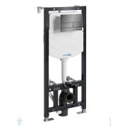 Инсталляция для унитаза WasserKRAFT Aller с клавишей смыва, черный глянцевый 10TLT.010.ME.PB04