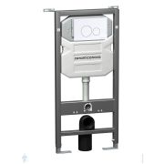 Инсталляция Сeramicanova Envision 500х1140 с кнопкой смыва Round, креплениями, белый CN1001W