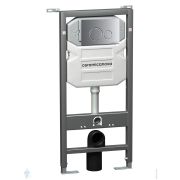 Инсталляция Сeramicanova Envision 500х1140 с кнопкой смыва Round, креплениями, хром мат. CN1001M