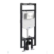 Инсталляция для унитаза WasserKRAFT Dinkel с клавишей смыва, никель 58tlt.010.me.bn01