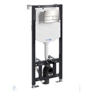 Инсталляция для унитаза WasserKRAFT Aller с клавишей смыва, никель 10tlt.010.me.bn04