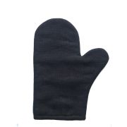 Рукавица для бани Linen Steam Уголь, универсальный размер, лен, черная LS-UGO-03-OS