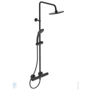 Уценка! Ideal Standard CERATHERM T25 Душевая система A7545XG термостат, верх.душ/лейка, черная